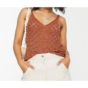 JYD Knitted crochet top -NEVER WORN